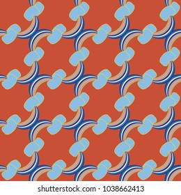 Rainbow seamless pattern. Rainbows design for textile, interior design, linens, etc. Cute abstract kids background.