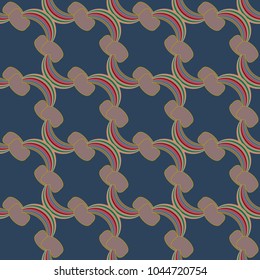 Rainbow seamless pattern. Rainbows design for textile, interior design, linens, etc. Cute abstract kids background.