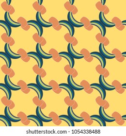 Rainbow seamless pattern. Rainbows design for textile, interior design, linens, etc. Cute abstract kids background.