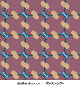 Rainbow seamless pattern. Rainbows design for textile, interior design, linens, etc. Cute abstract kids background.