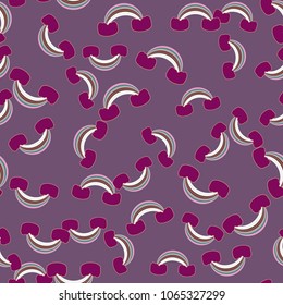 Rainbow seamless pattern. Rainbows design for textile, interior design, linens, etc. Cute abstract kids background.
