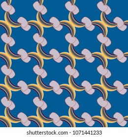 Rainbow seamless pattern. Rainbows design for textile, interior design, linens, etc. Cute abstract kids background.