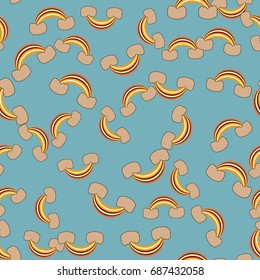 Rainbow seamless pattern. Rainbows design for textile, interior design, linens, etc. Cute abstract kids background.