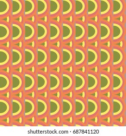 Rainbow seamless pattern. Rainbows design for textile, interior design, linens, etc. Cute abstract kids background.