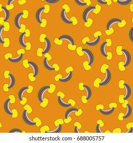 Rainbow seamless pattern. Rainbows design for textile, interior design, linens, etc. Cute abstract kids background.