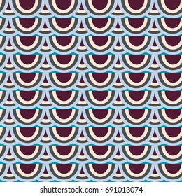 Rainbow seamless pattern. Rainbows design for textile, interior design, linens, etc. Cute abstract kids background.