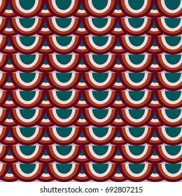 Rainbow seamless pattern. Rainbows design for textile, interior design, linens, etc. Cute abstract kids background.