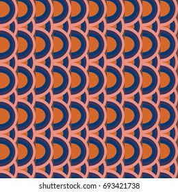 Rainbow seamless pattern. Rainbows design for textile, interior design, linens, etc. Cute abstract kids background.