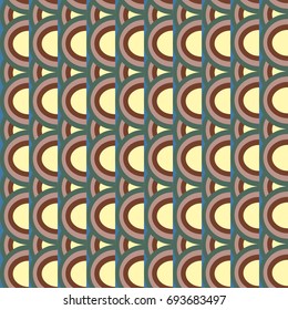 Rainbow seamless pattern. Rainbows design for textile, interior design, linens, etc. Cute abstract kids background.