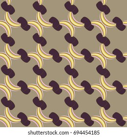 Rainbow seamless pattern. Rainbows design for textile, interior design, linens, etc. Cute abstract kids background.