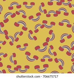 Rainbow seamless pattern. Rainbows design for textile, interior design, linens, etc. Cute abstract kids background.