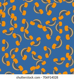 Rainbow seamless pattern. Rainbows design for textile, interior design, linens, etc. Cute abstract kids background.