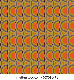 Rainbow seamless pattern. Rainbows design for textile, interior design, linens, etc. Cute abstract kids background.