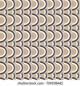 Rainbow seamless pattern. Rainbows design for textile, interior design, linens, etc. Cute abstract kids background.