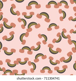 Rainbow seamless pattern. Rainbows design for textile, interior design, linens, etc. Cute abstract kids background.
