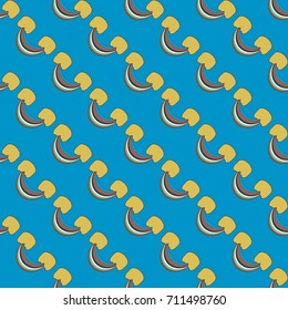 Rainbow seamless pattern. Rainbows design for textile, interior design, linens, etc. Cute abstract kids background.