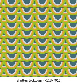 Rainbow seamless pattern. Rainbows design for textile, interior design, linens, etc. Cute abstract kids background.