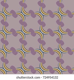Rainbow seamless pattern. Rainbows design for textile, interior design, linens, etc. Cute abstract kids background.