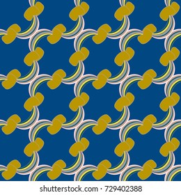 Rainbow seamless pattern. Rainbows design for textile, interior design, linens, etc. Cute abstract kids background.