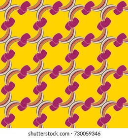 Rainbow seamless pattern. Rainbows design for textile, interior design, linens, etc. Cute abstract kids background.
