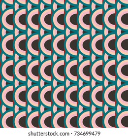 Rainbow seamless pattern. Rainbows design for textile, interior design, linens, etc. Cute abstract kids background.