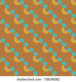 Rainbow seamless pattern. Rainbows design for textile, interior design, linens, etc. Cute abstract kids background.