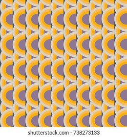 Rainbow seamless pattern. Rainbows design for textile, interior design, linens, etc. Cute abstract kids background.