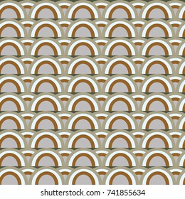 Rainbow seamless pattern. Rainbows design for textile, interior design, linens, etc. Cute abstract kids background.