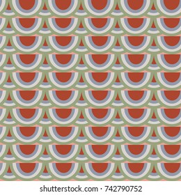 Rainbow seamless pattern. Rainbows design for textile, interior design, linens, etc. Cute abstract kids background.