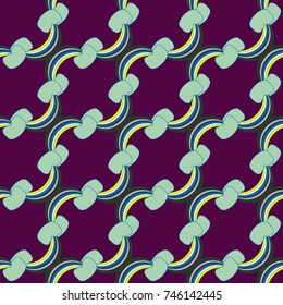 Rainbow seamless pattern. Rainbows design for textile, interior design, linens, etc. Cute abstract kids background.