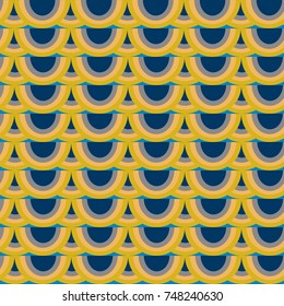 Rainbow seamless pattern. Rainbows design for textile, interior design, linens, etc. Cute abstract kids background.