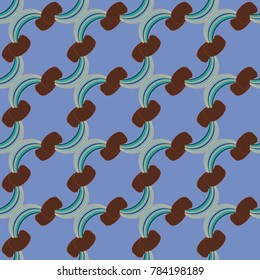 Rainbow seamless pattern. Rainbows design for textile, interior design, linens, etc. Cute abstract kids background.