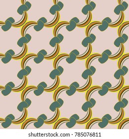 Rainbow seamless pattern. Rainbows design for textile, interior design, linens, etc. Cute abstract kids background.
