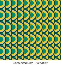 Rainbow seamless pattern. Rainbows design for textile, interior design, linens, etc. Cute abstract kids background.