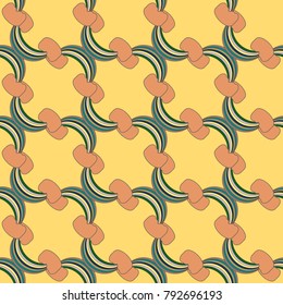 Rainbow seamless pattern. Rainbows design for textile, interior design, linens, etc. Cute abstract kids background.