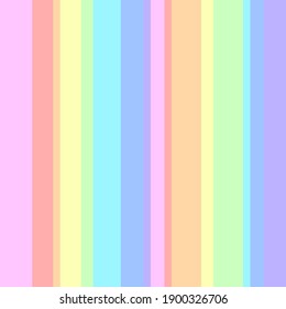 Rainbow Colors Stripes Background. Vector Illustration Royalty