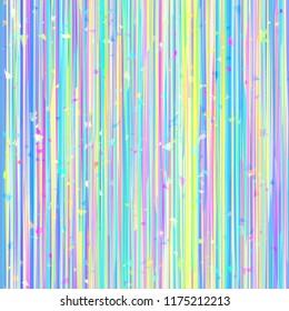 Rainbow seamless texture from vertical lines and small triangles. Abstract vector background for web page, banners backdrop, fabric, home decor, wrapping