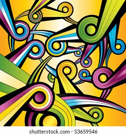 rainbow shape colorful wallpaper