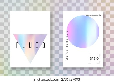 Forma do arco-íris. Modelo de metal isolado. Pôster minimalista. Bandeira de plástico. Papel Rosa Gradiente. Conceito de Cristal. Fundo holográfico. Arco-íris violeta