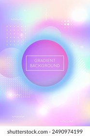 Rainbow Shape. Shiny Ultraviolet Backdrop. Motion Flyer. Round Concept. Hologram Texture. Modern Background. Dynamic Dots. Violet Light Pattern. Purple Rainbow Shape