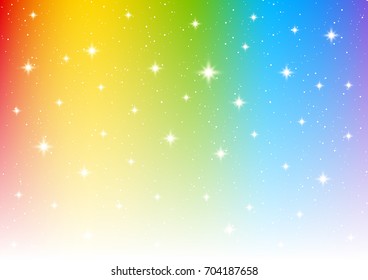 Rainbow shiny background for Your bright design