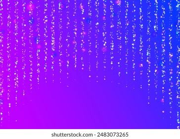 Rainbow Sparkle. Unicorn Paper. Blue Laser Serpentine. 3d Colourful Backdrop. Glare Texture. Cristal Dust. Iridescent Glitter. Digital Design. Purple Rainbow Sparkle