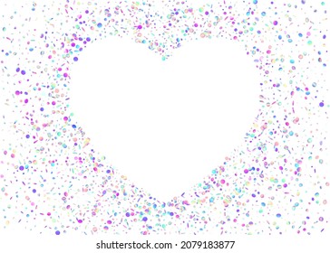 Rainbow Sparkles. Kaleidoscope Effect. Holographic Confetti. Glamour Foil. Retro Element. Digital Art. Shiny Celebrate Backdrop. Purple Disco Background. Blue Rainbow Sparkles