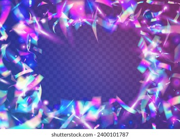 Rainbow Sparkles. Neon Effect. Metal Prism. Blue Blur Tinsel. Disco Carnaval Gradient. Modern Foil. Webpunk Art. Bokeh Glitter. Violet Rainbow Sparkles