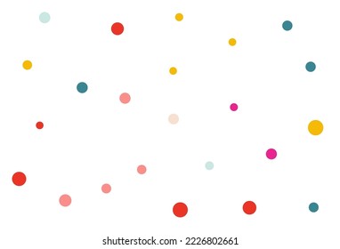 Rainbow Splash Fun Vector White Background. Festival Rain Card. Decoration Dot Postcard. Color Dust Invitation Background.