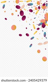 Rainbow Splash Independence Panoramic Purple Background. Colored Christmas Dot Pattern. Effect Backdrop. Unicorn Flying Illustration.