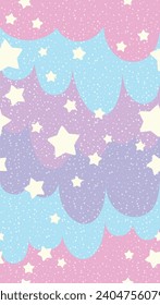 Rainbow Star Eis Creme Design