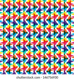 Rainbow Star pattern