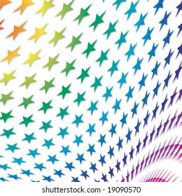 rainbow stars