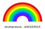 Rainbow - stock vector